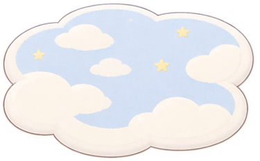 雲のラグ