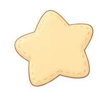 星のクッション